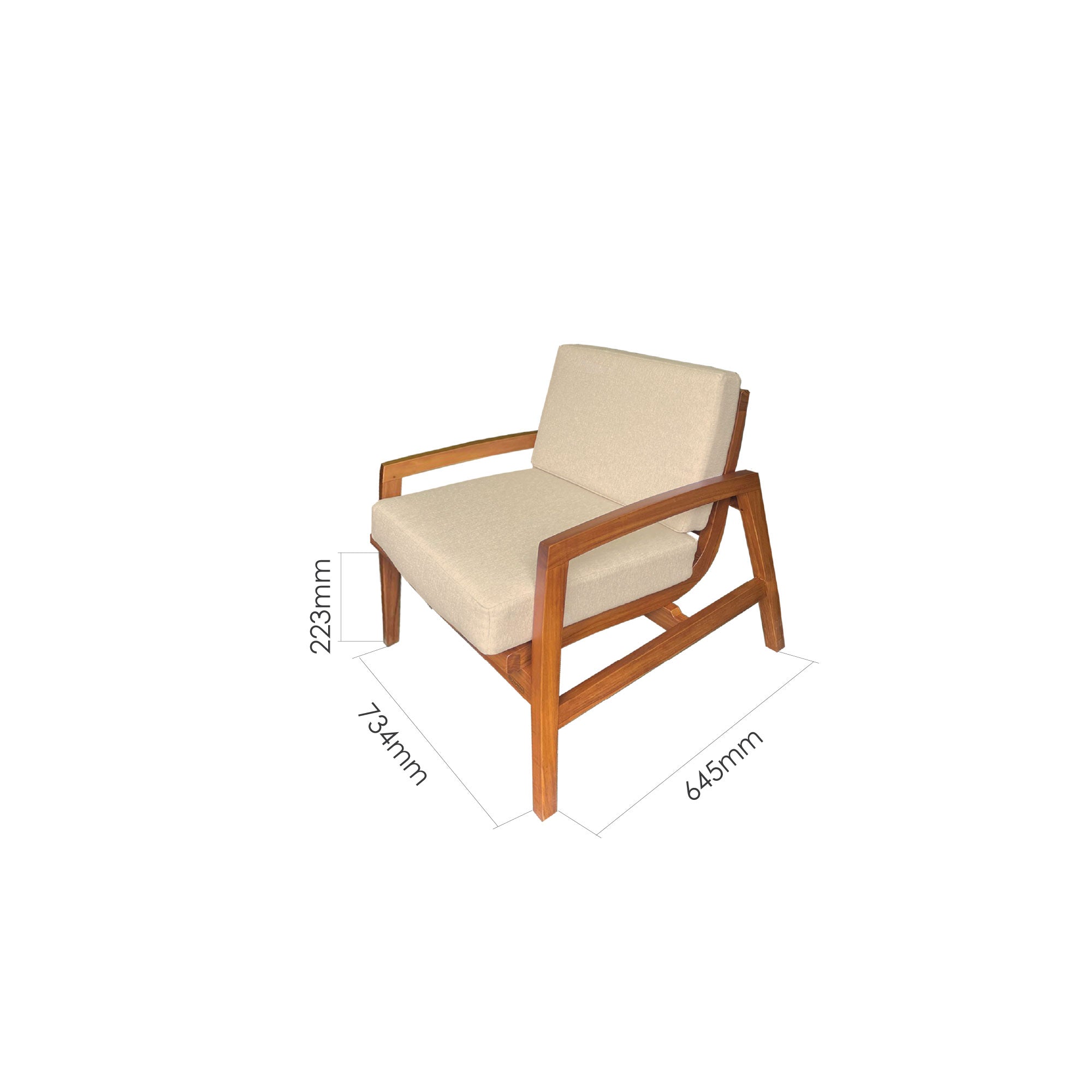 KESA SOFA 1 SEATER