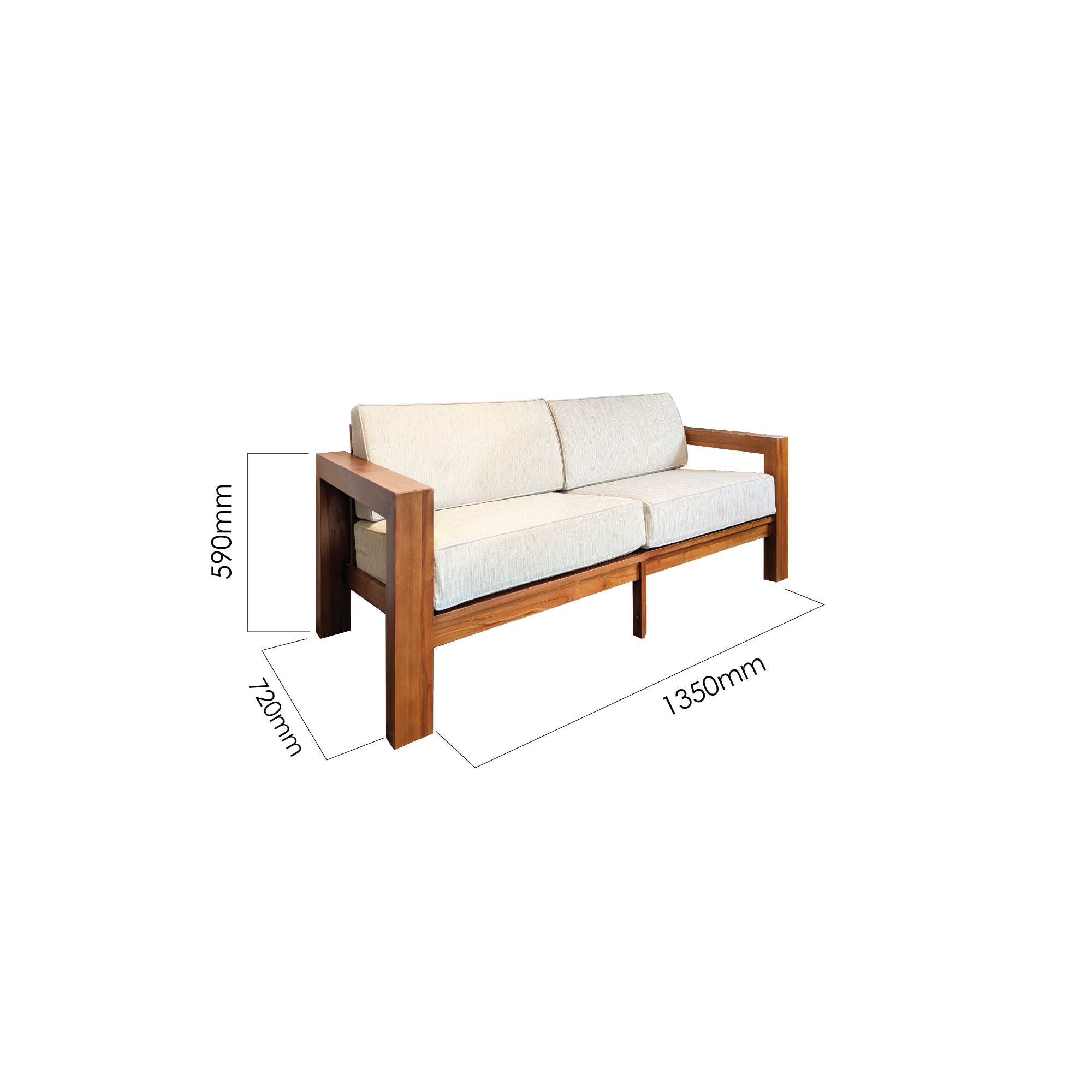 KULLAN SOFA 2 SEATER