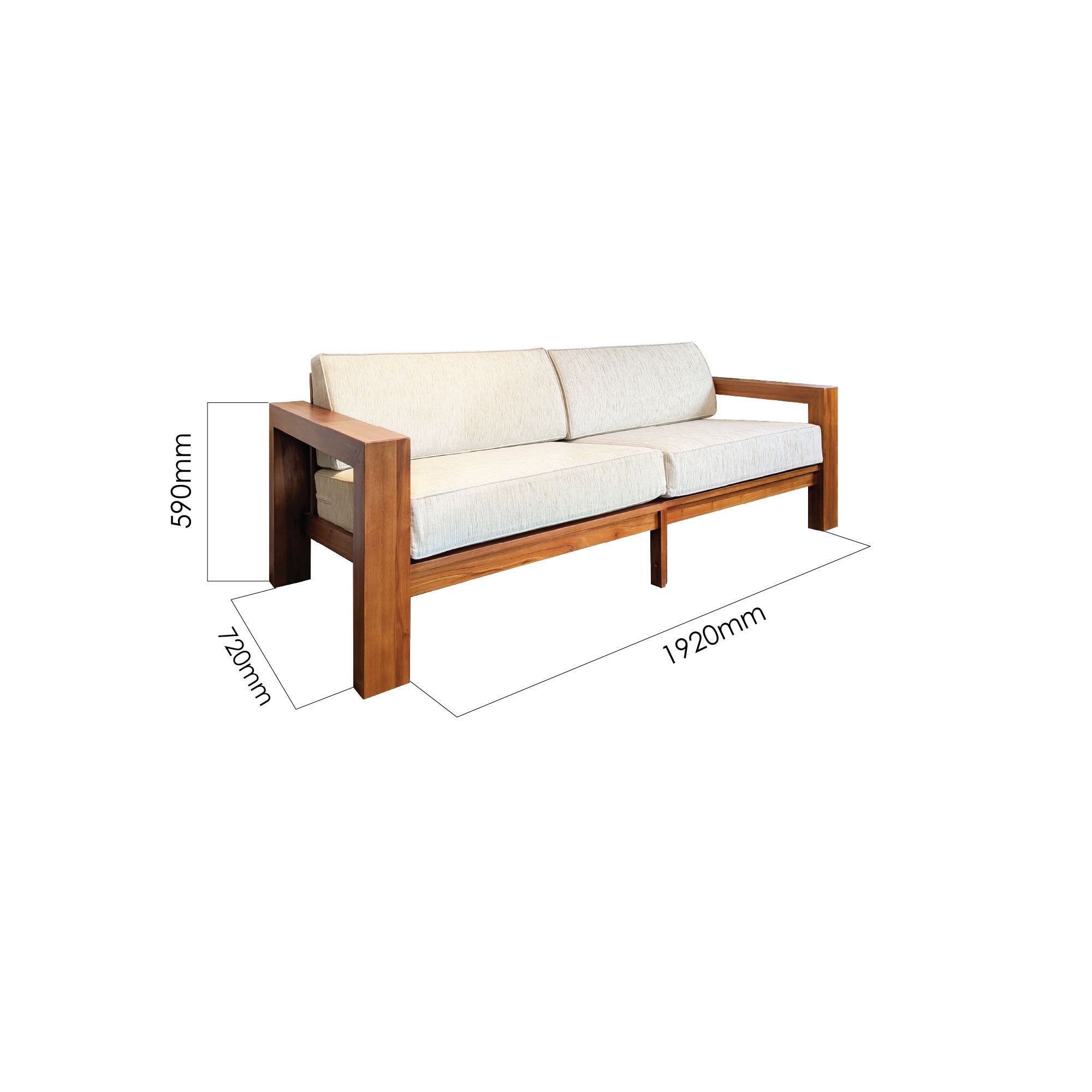 KULLAN SOFA 3 SEATER
