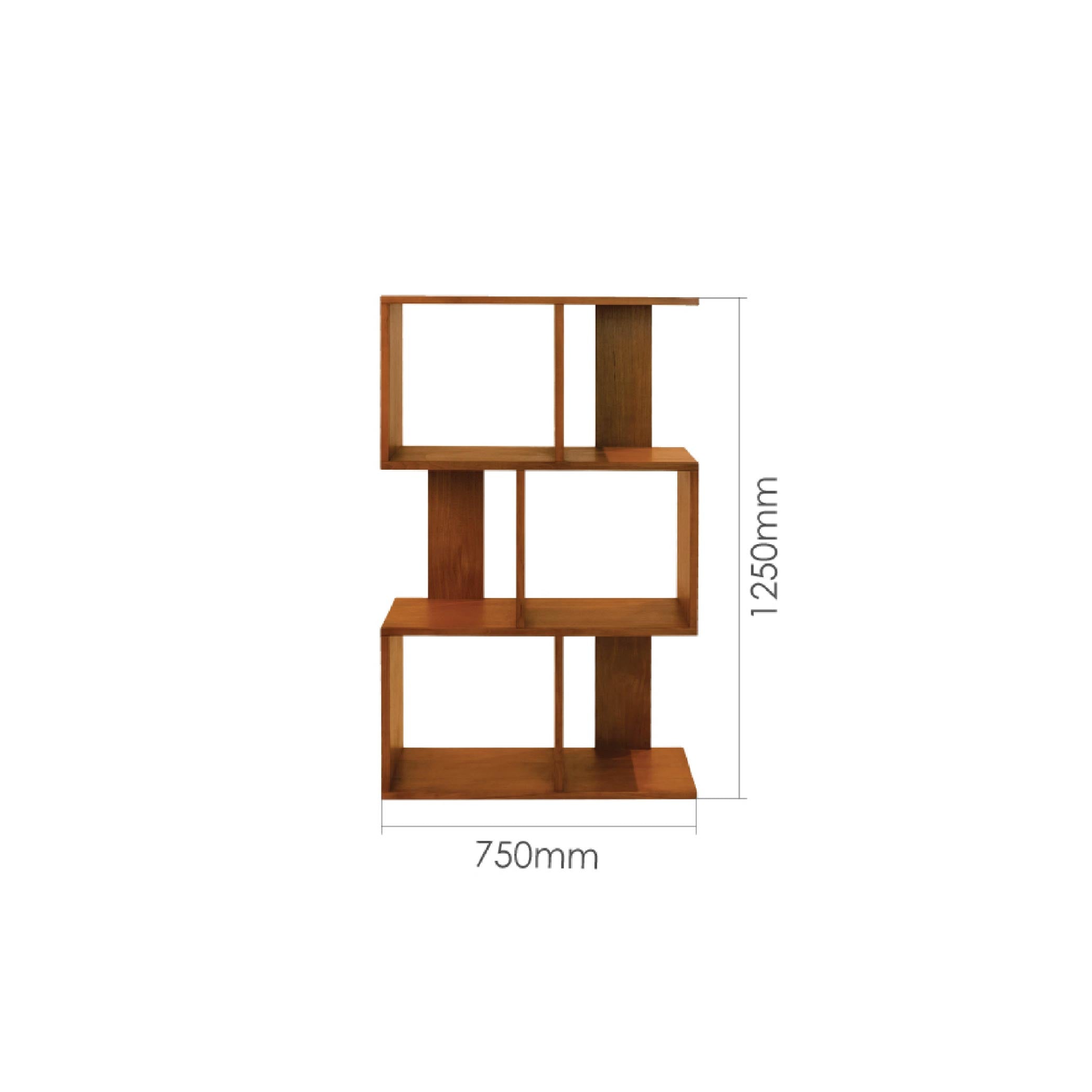 STIGA 3-TIER BOOKCASE