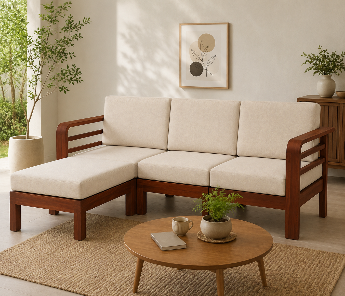 RUNDAL SOFA L-SHAPE