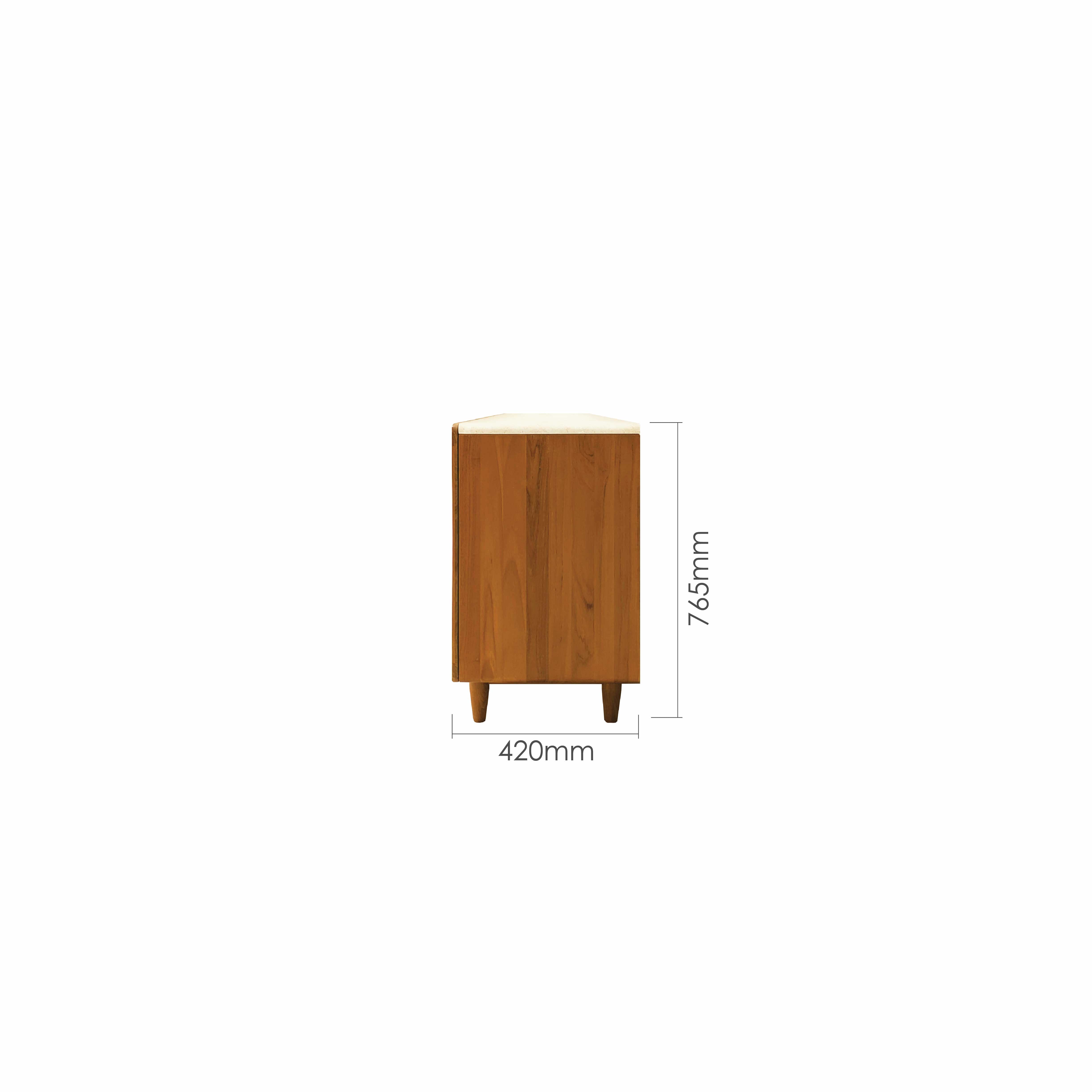 DURA 180CM MARBLE SIDEBOARD