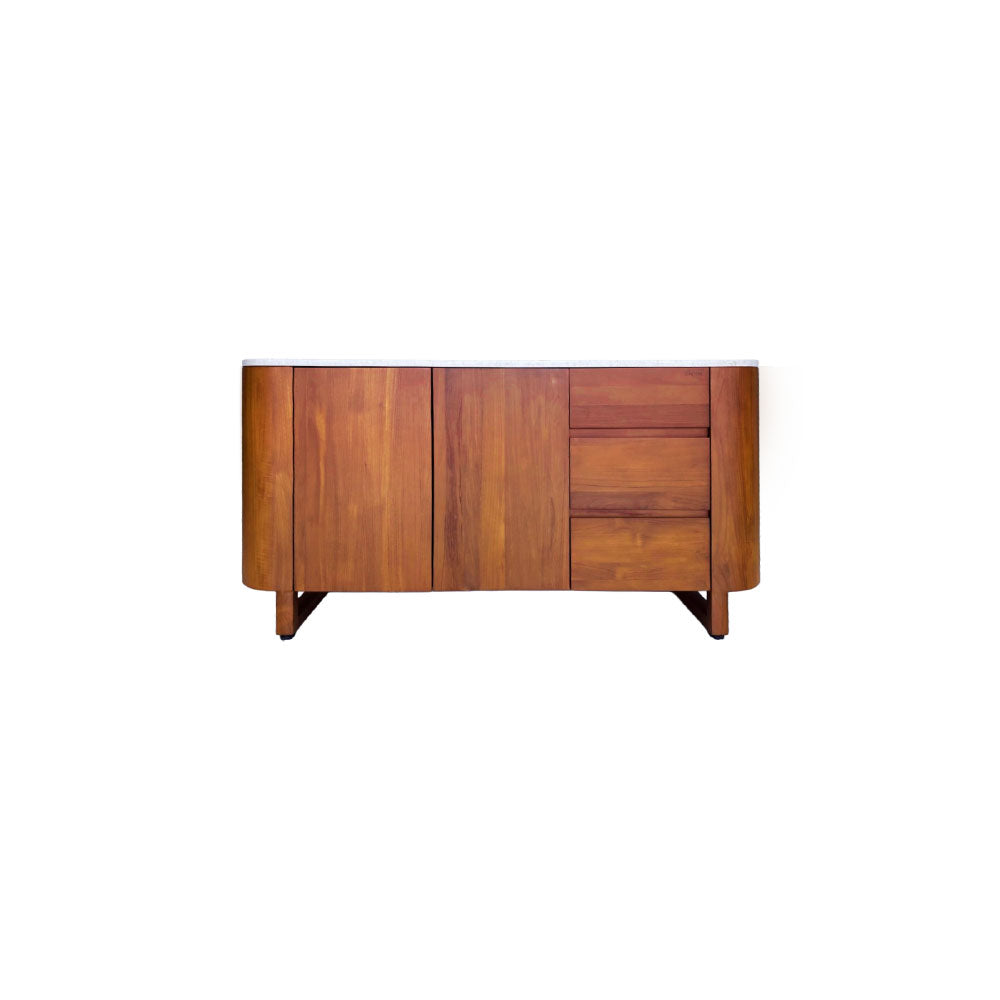 GLANS 160CM MARBLE SIDEBOARD