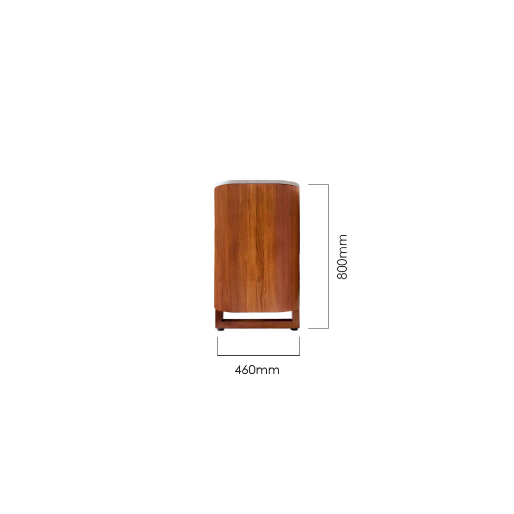 GLANS 160CM MARBLE SIDEBOARD