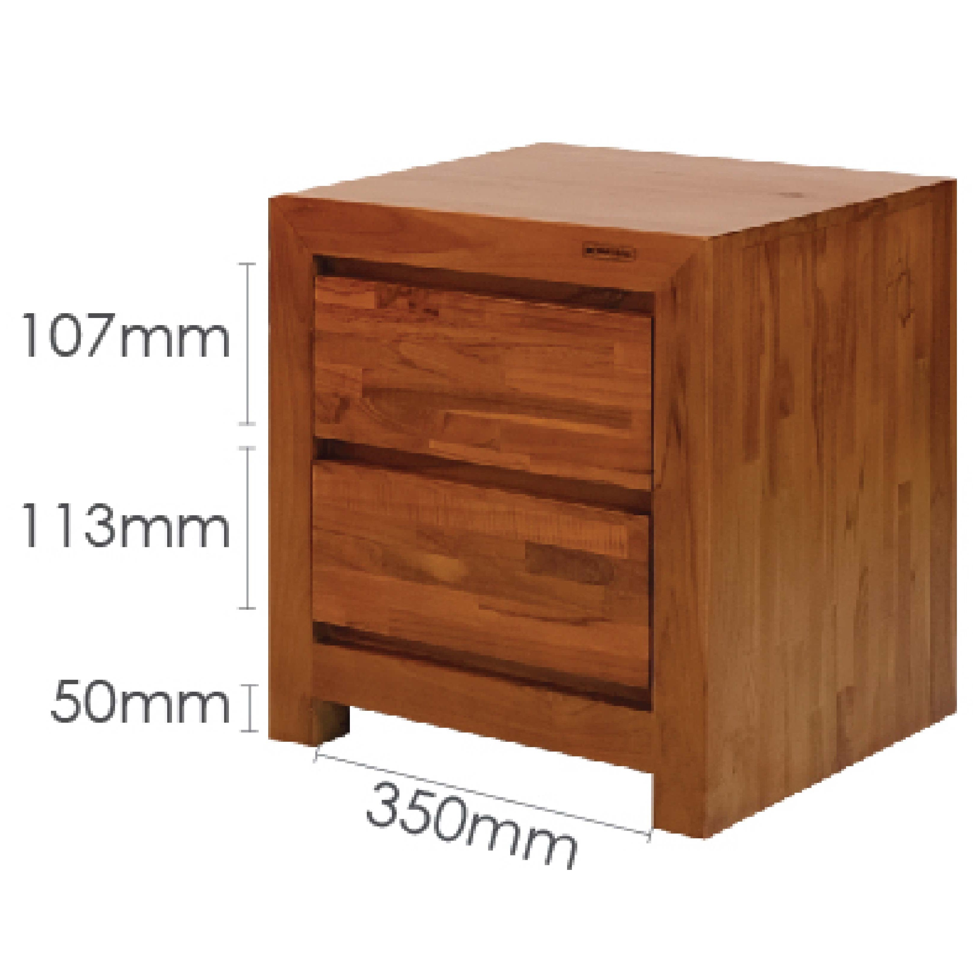 KUBE BEDSIDE TABLE