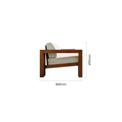 KULLAN SOFA 1 SEATER