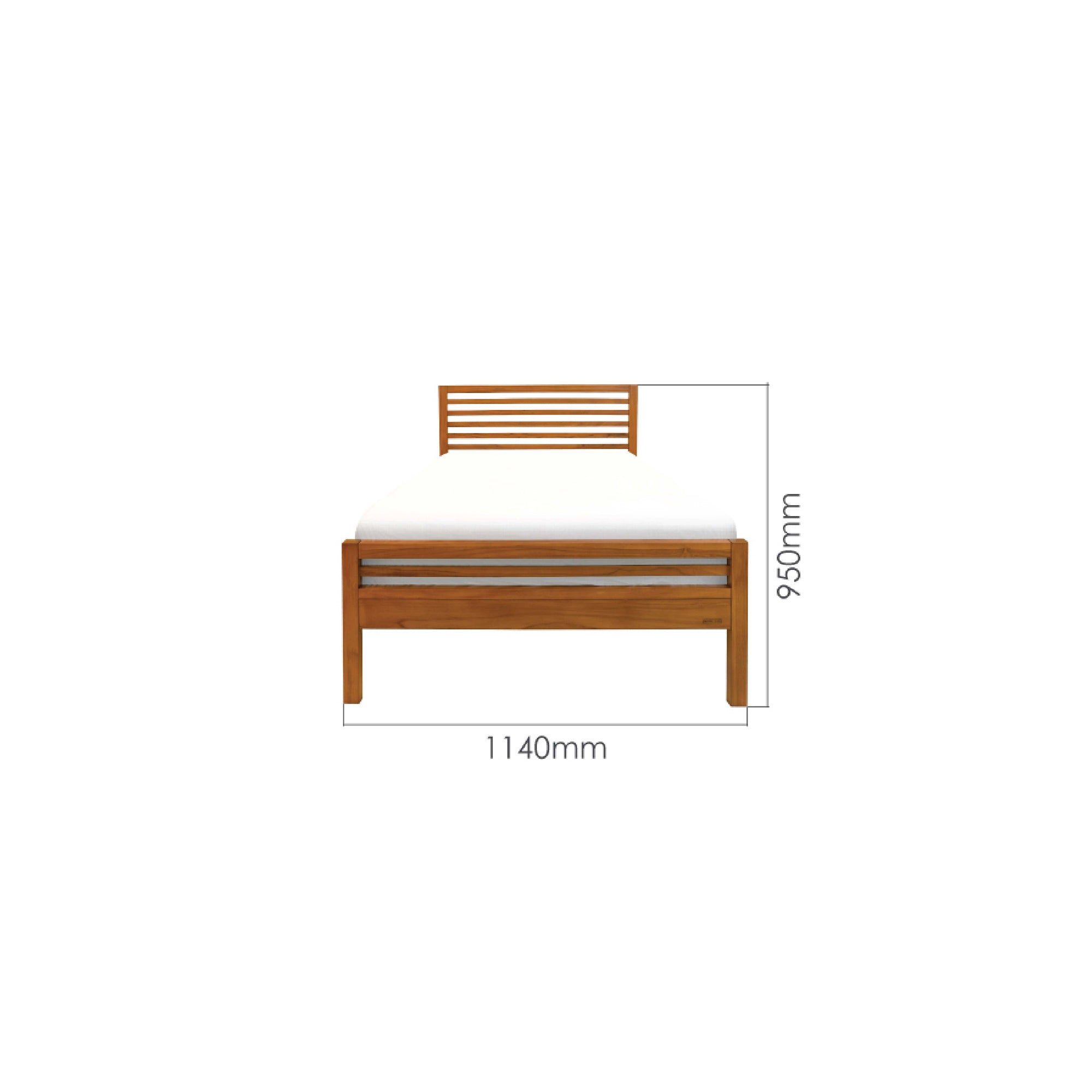 ENKEL 3.5FT SUPER SINGLE BED FRAME