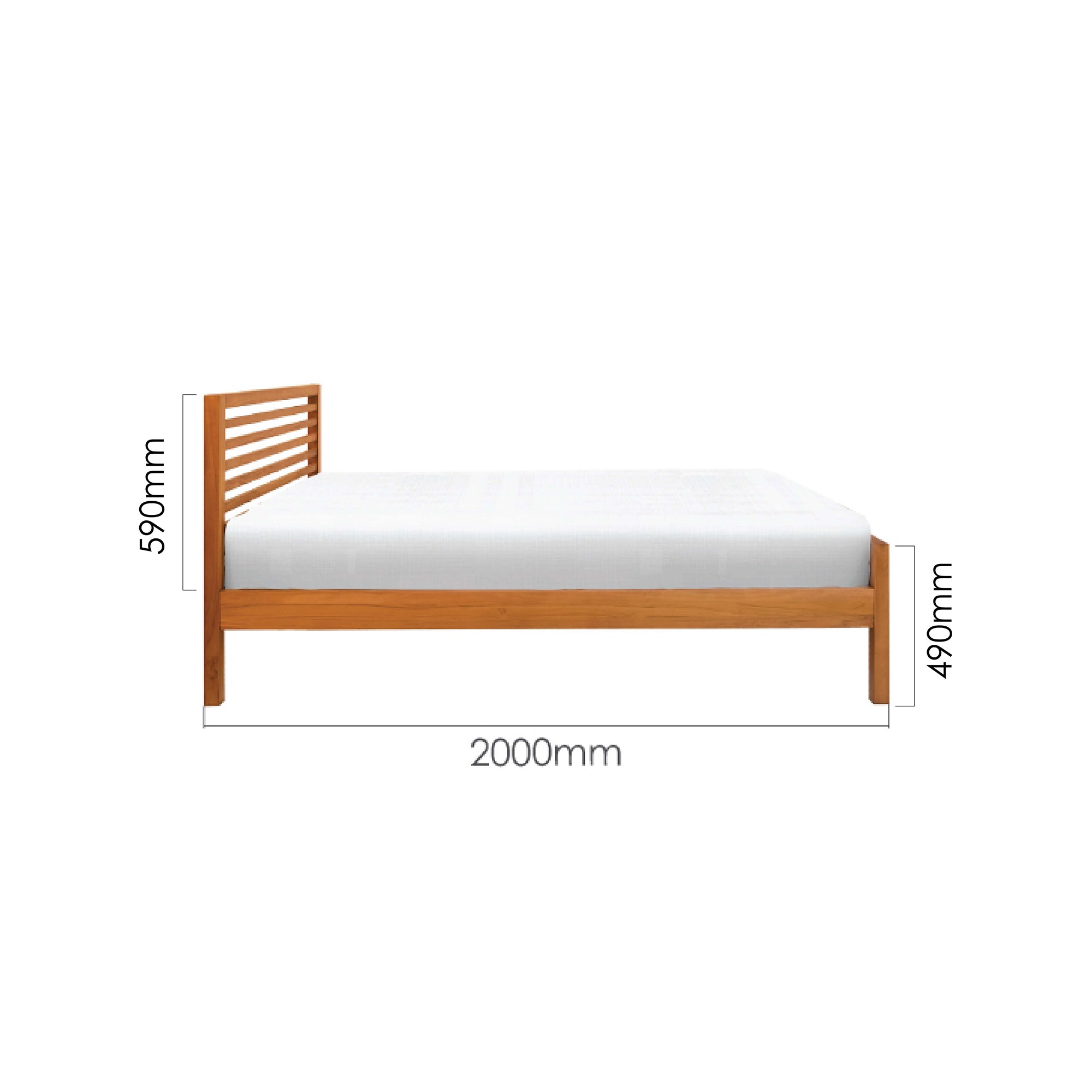 ENKEL 3.5FT SUPER SINGLE BED FRAME