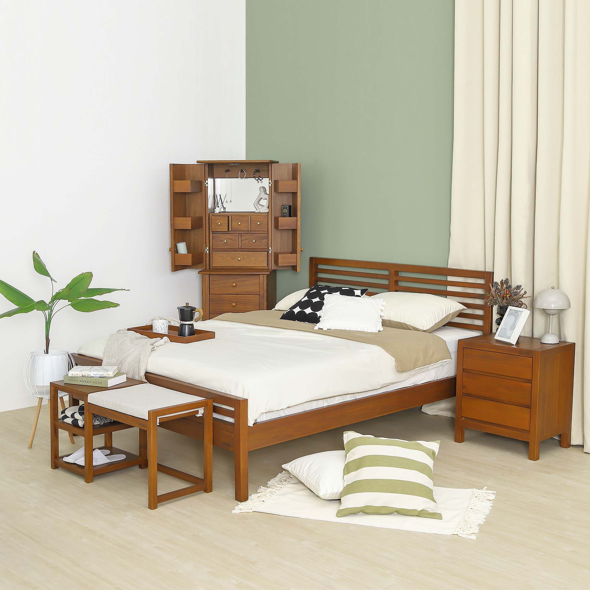 ENKEL 6FT KING BED FRAME