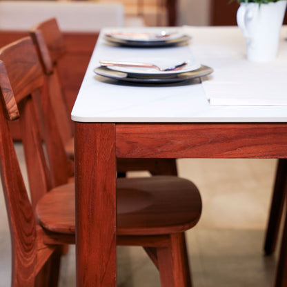 STEIN 120CM SINTERED STONE DINING TABLE