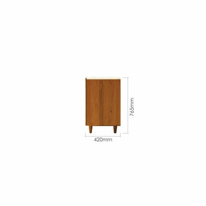 DURA 130CM MARBLE SIDEBOARD