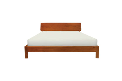 Modern teak king size bed frame with storage Singapore