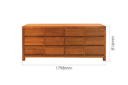 KLASS CHEST OF 12 DRAWERS