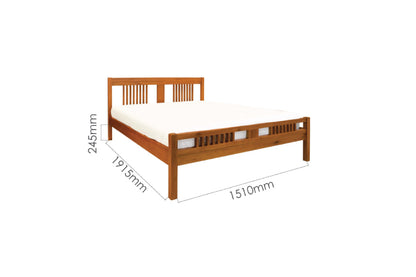 BRIS 5FT QUEEN BED FRAME