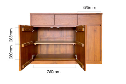 SKAP CABINET (3 DOORS)