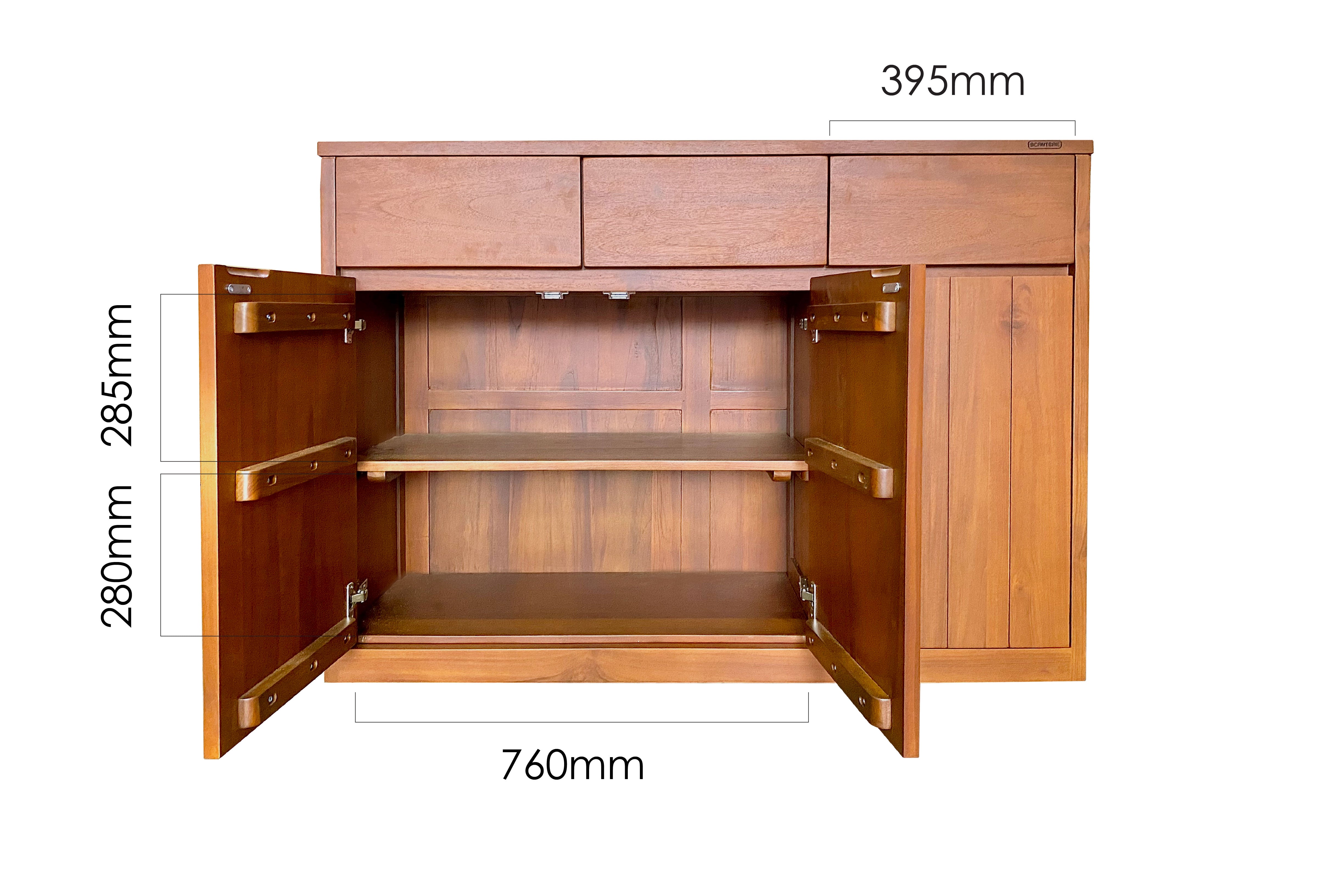 SKAP CABINET (3 DOORS)
